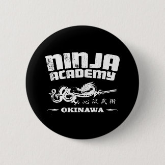 Badge Rond 5 Cm Académie de Ninja Okinawa Tua Bill