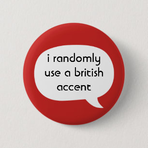 Badge Rond 5 Cm Accent britannique