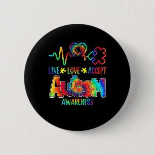 Badge Rond 5 Cm Acceptt en direct