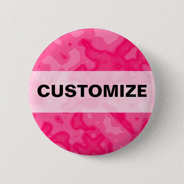 Badge Rond 5 Cm Accident d'usine de bubble-gum (Devant)