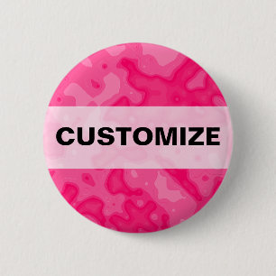 Badge Rond 5 Cm Accident d'usine de bubble-gum