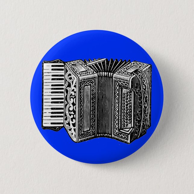 Badge Rond 5 Cm Accordéon (Devant)