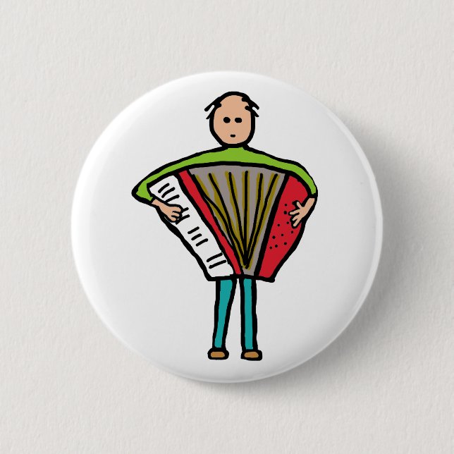 Badge Rond 5 Cm Accordion (Devant)