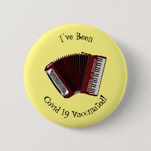 Badge Rond 5 Cm Accordion cartoon illustration