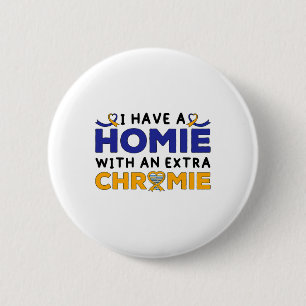 Badge Rond 5 Cm Accueil De Sensibilisation Au Syndrome De Down Ave