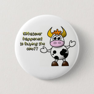 Badge Rond 5 Cm Achetez le bouton de vache