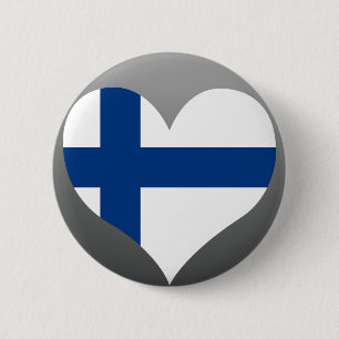 Badge Rond 5 Cm Achetez le drapeau de la Finlande