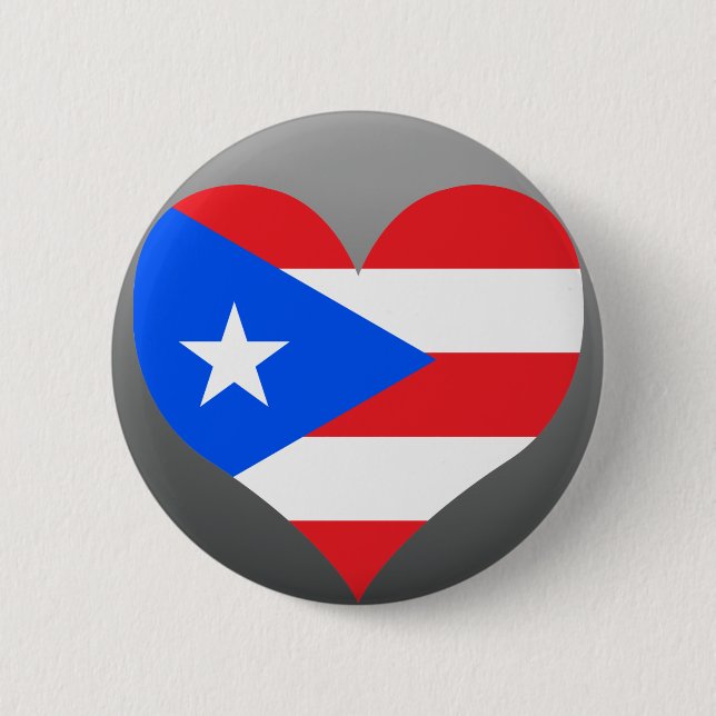 Badge Rond 5 Cm Achetez le drapeau de Porto Rico (Devant)
