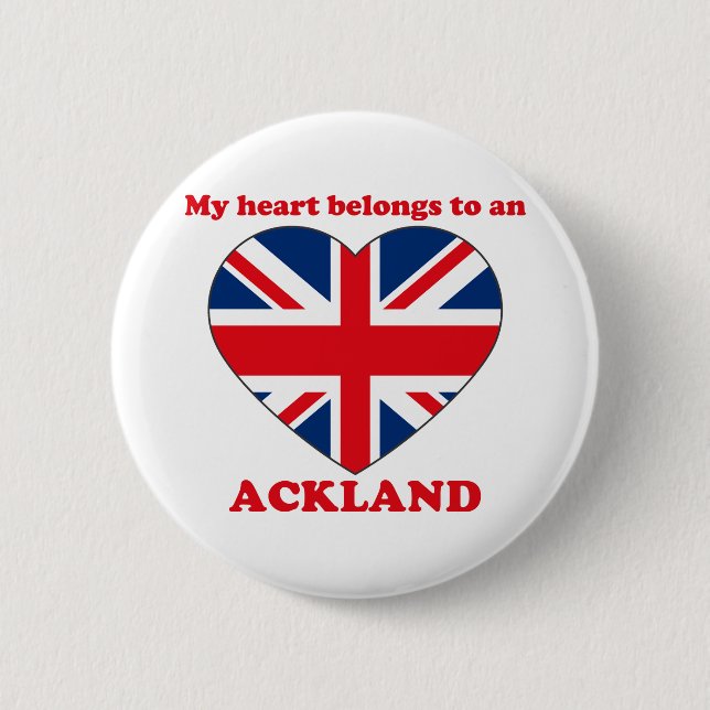 Badge Rond 5 Cm Ackland (Devant)