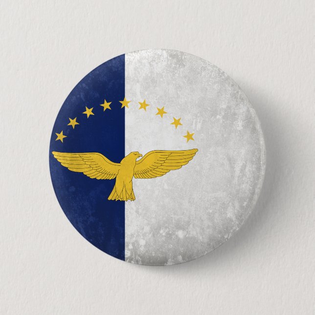 Badge Rond 5 Cm Açores (Devant)
