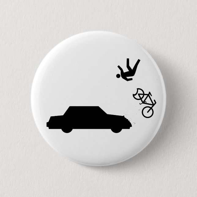 Badge Rond 5 Cm Acte éclair (Devant)