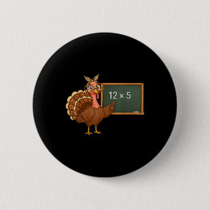 Badge Rond 5 Cm Action de grâce 67 Enseignant Six Sept Mème Jour d