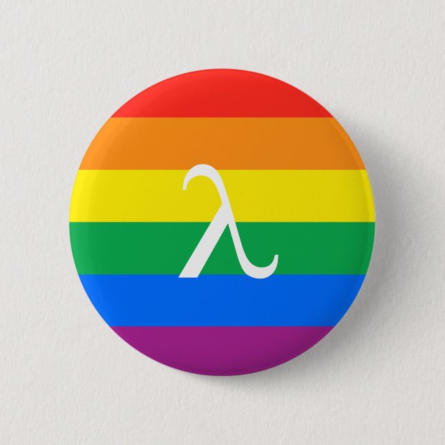Badge Rond 5 Cm Activisme gay pride (Devant)