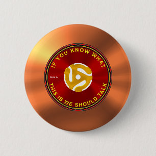 Badge Rond 5 Cm activité pour briser la glace de 45 t/mn