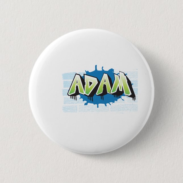 Badge Rond 5 Cm adam.ai (Devant)