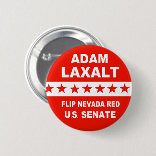 Badge Rond 5 Cm Adam Laxalt 2022 Sénat américain Nevada