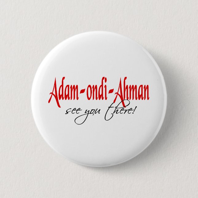 Badge Rond 5 Cm Adam Ondi Ahman (Devant)