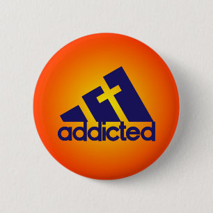 Badge Rond 5 Cm Addicité