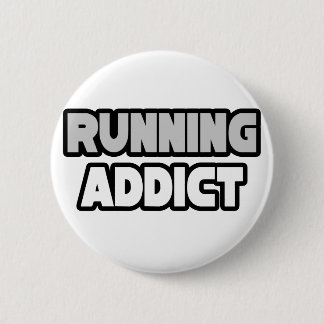 Badge Rond 5 Cm Addict en cours