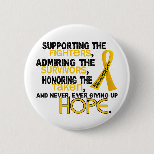 Badge Rond 5 Cm Admirer de soutien honorant le Cancer de 3,2