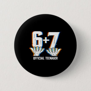 Badge Rond 5 Cm Adolescent de 13 ans drôle garçons enfants de 13 a