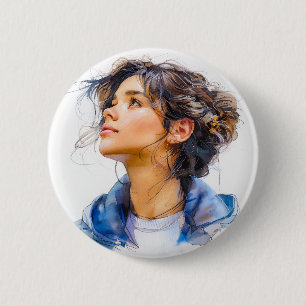 Badge Rond 5 Cm Adolescent Urbain