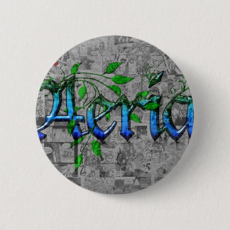 Badge Rond 5 Cm Aeria et Manga