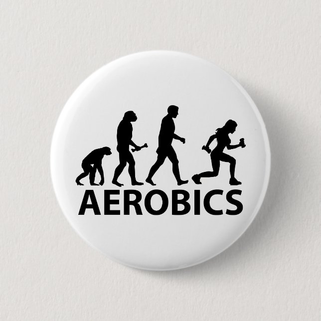 Badge Rond 5 Cm Aérobic (Devant)