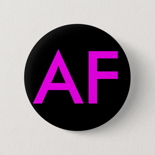 Badge Rond 5 Cm "AF..." Boutons et broches pour sacs à dos (Devant)