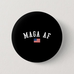 Badge Rond 5 Cm Af Shirt Trump 2024 Républicain Reprendre l'Amériq