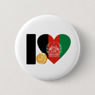 Badge Rond 5 Cm Afghan pride - For real Afghans!