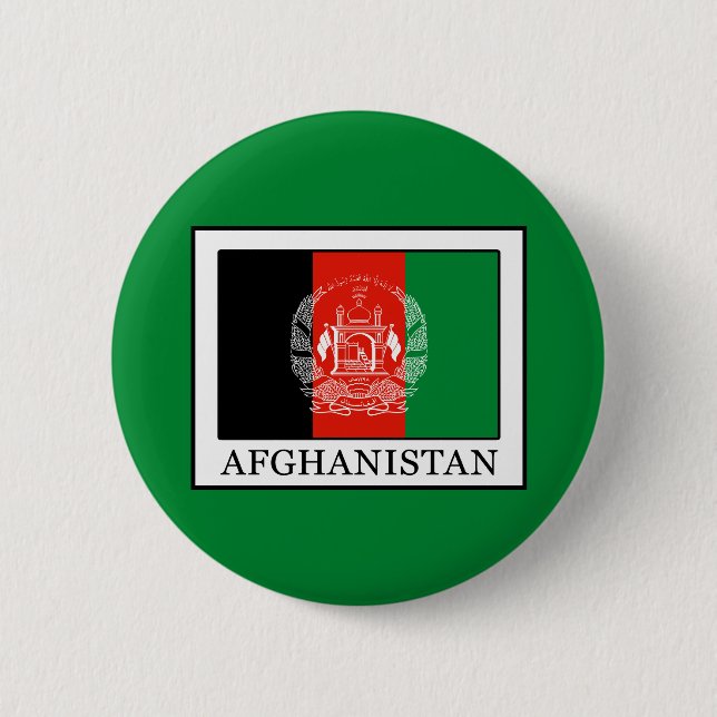 Badge Rond 5 Cm Afghanistan (Devant)