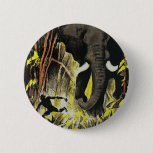 Badge Rond 5 Cm Afrika