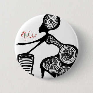 Badge Rond 5 Cm Afrique