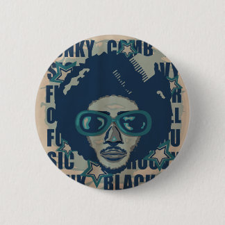 BADGE ROND 5 CM AFRO