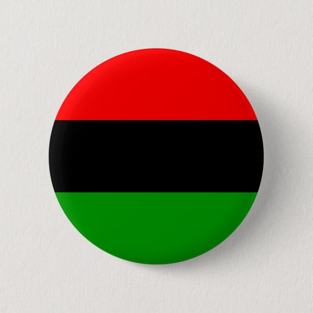 Badge Rond 5 Cm Afro-américain afro-américain de drapeau (Devant)
