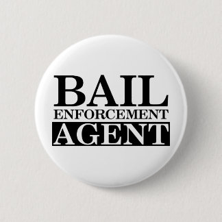 Badge Rond 5 Cm Agent fugitif de récupération