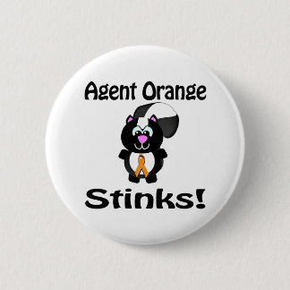 Badge Rond 5 Cm Agent Orange Aime La Conception De Sensibilisation