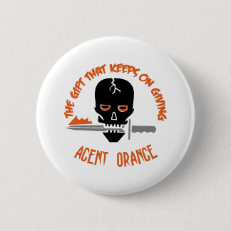 Badge Rond 5 Cm Agent Orange la LUMIÈRE de cadeau