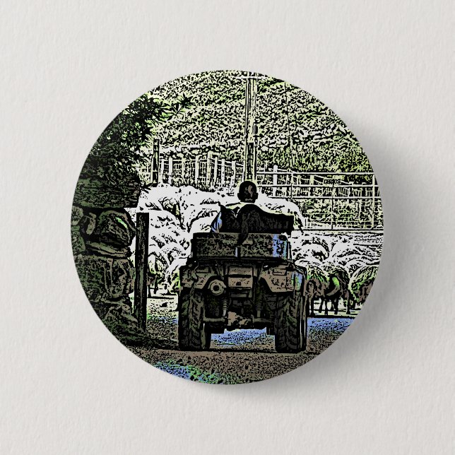 BADGE ROND 5 CM AGRICULTURE (Devant)