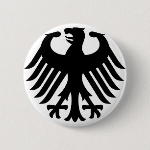 Badge Rond 5 Cm Aigle allemand