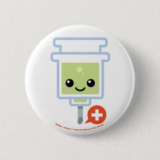 Badge Rond 5 Cm Aiguille de copains de Medi