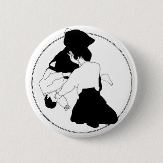 Badge Rond 5 Cm Aikido