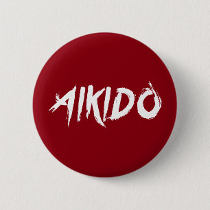 Badge Rond 5 Cm Aikido