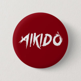 Badge Rond 5 Cm Aikido