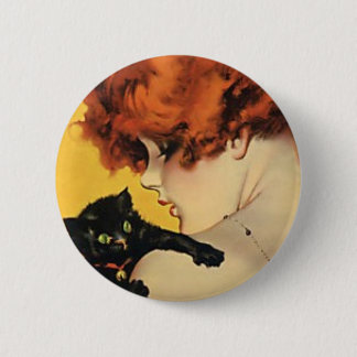 Badge Rond 5 Cm Aileron et Kitty