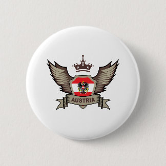 Badge Rond 5 Cm Ailes Autriche