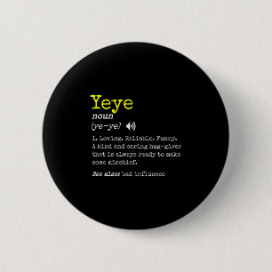 Badge Rond 5 Cm Aimer Chinois Grand Yeye Définition Dire Funn