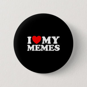 Badge Rond 5 Cm Aimer Mes mèmes Drôle Mème Créateur Internet En Li