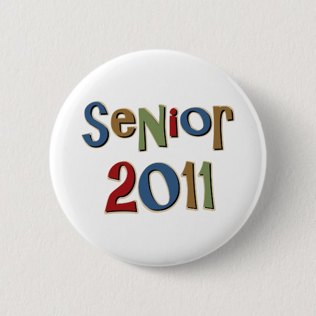 Badge Rond 5 Cm Aîné 2011 (Devant)